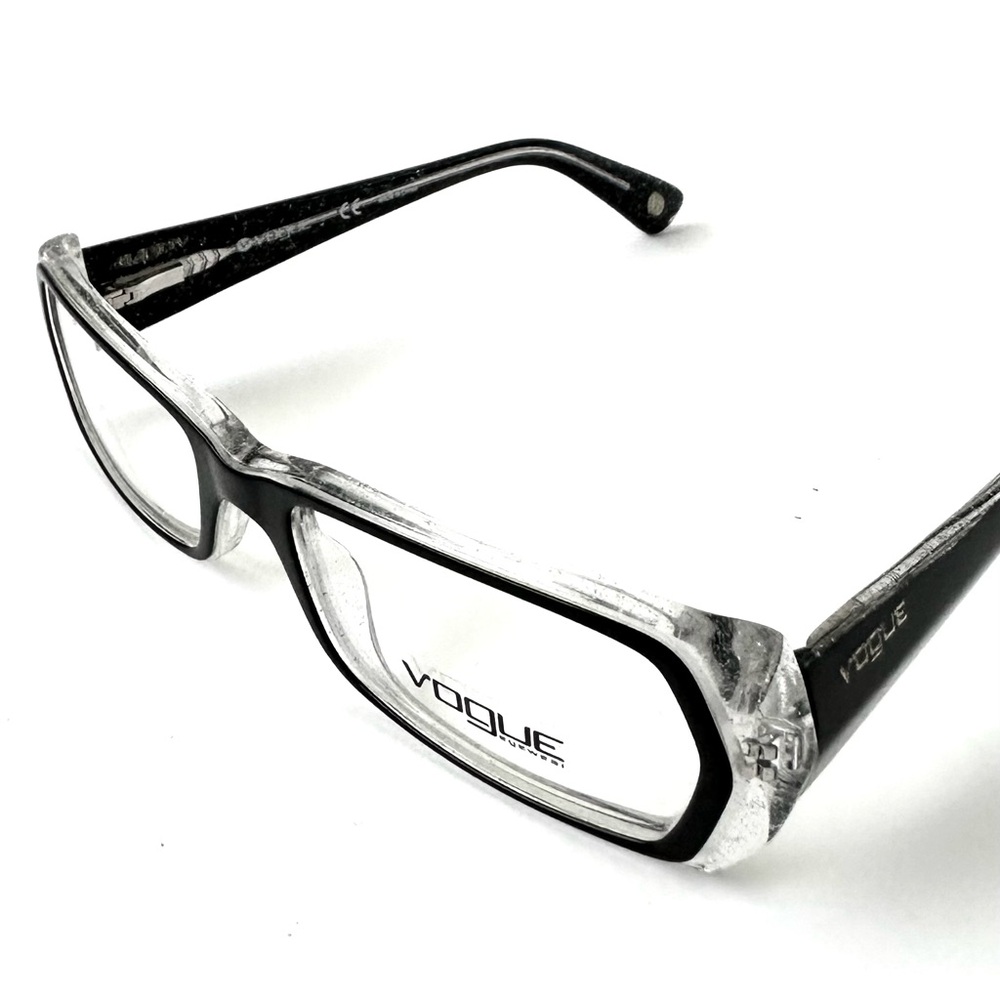Vogue Eyeglasses Women’s Clear and Black Optical Frame